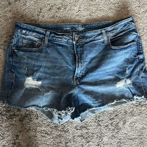 Old Navy. High rise OG straight Jean shorts